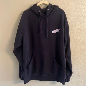 Lost hooded sweatshirt navy blue Sz Large